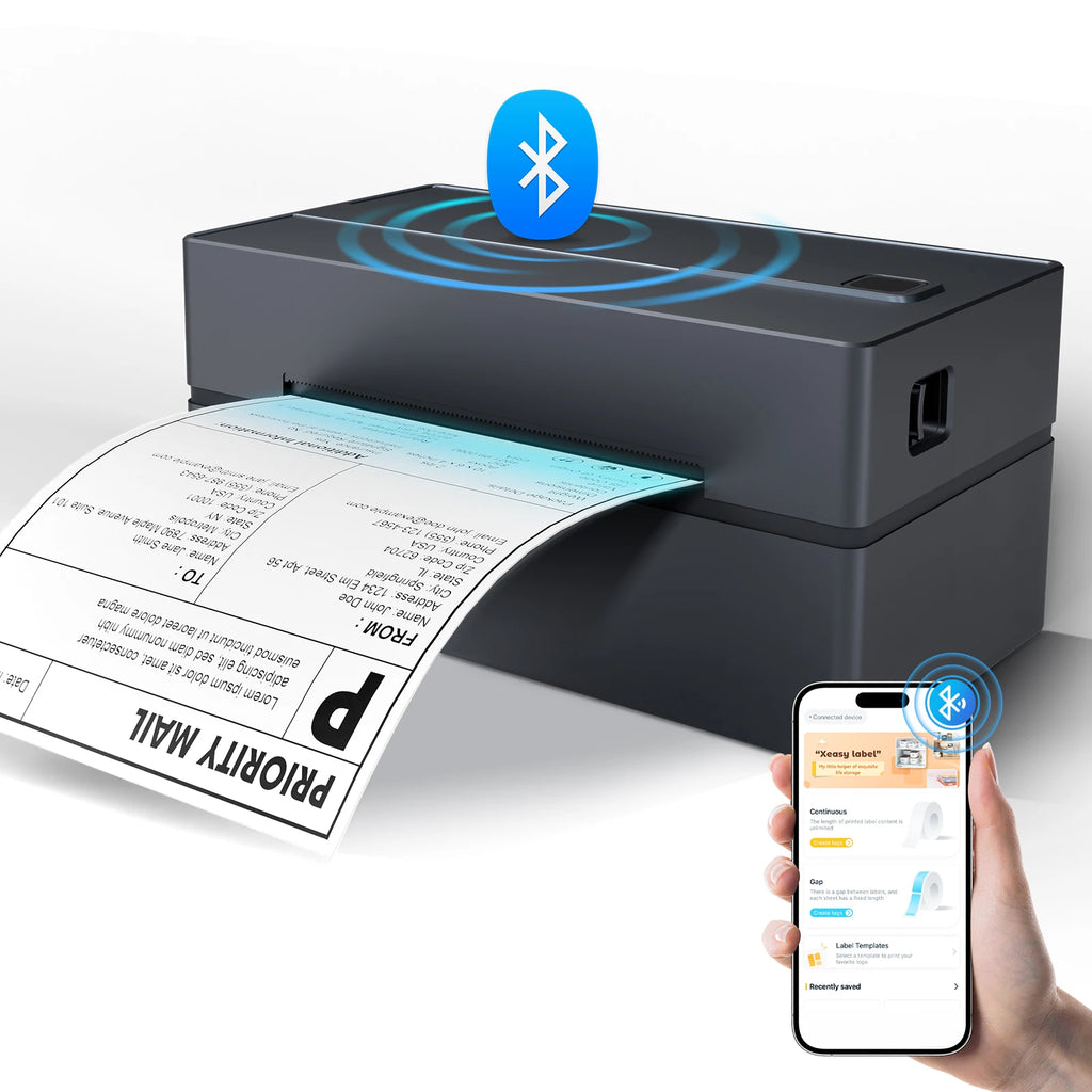 Begtro Pro 4X6 thermal shipping Label Printer-Wireless Bluetooth